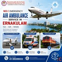 Panchmukhi Air Ambulance in Ernakulam Is Responsible For Your Safe Relocation