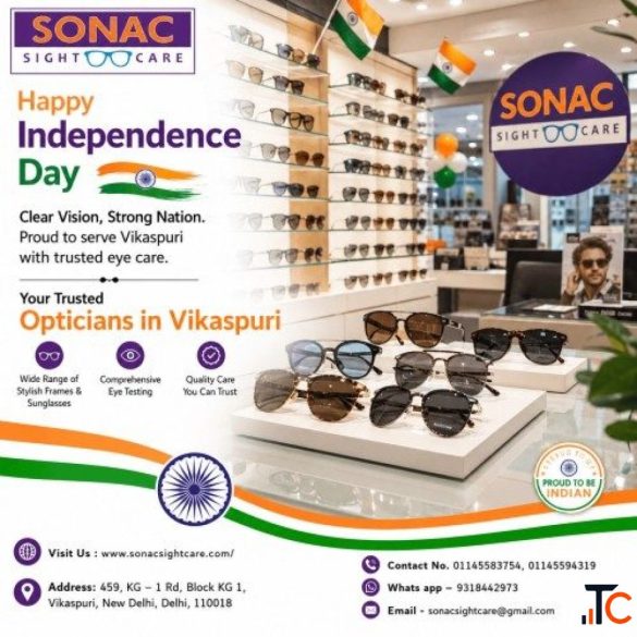 Independence Day Sunglasses Deals at Sonac Sight Care