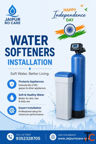 Water Softeners Installation in Jaipur Jaipur RO Care