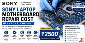 Sony laptop motherboard repair cost in Tnagar Chennai