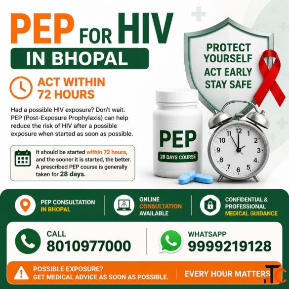 PEP for HIV in Bhopal Act Within 72 Hours