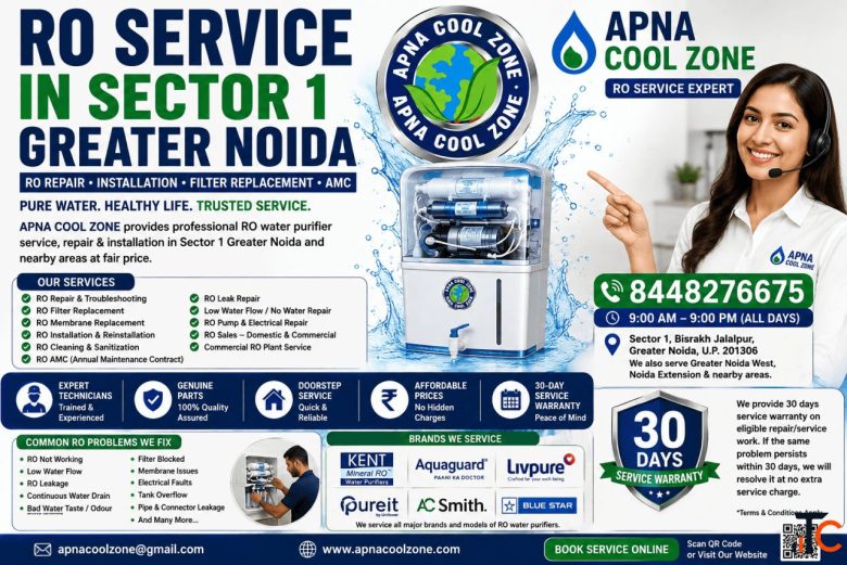 RO Service in Sector 1 Greater Noida - APNA COOL ZONE