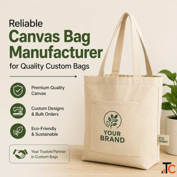 Reliable Canvas Bag Manufacturer for Quality Custom Bags