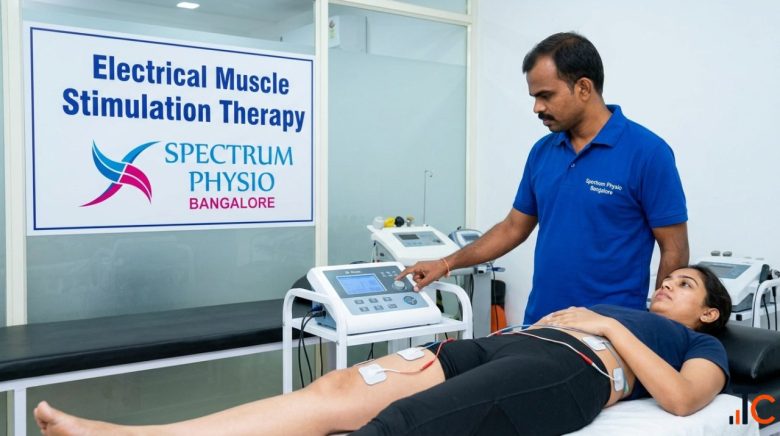Electrical Muscle Stimulation Therapy in Bangalore Spectrum Physio Bangalore