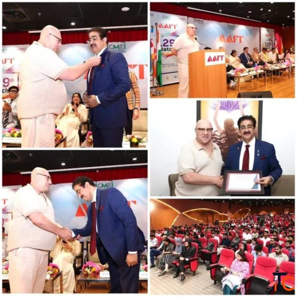 Dr. Sandeep Marwah Conferred with the Prestigious Order of the Peace Award by Peacemaker World Allia