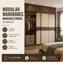 Modular Wardrobe Manufacturers in Okhla Anupam Kitchen