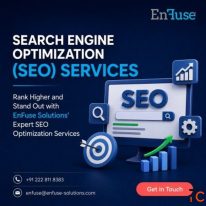 Rank Higher and Stand Out with EnFuse Solutions' Expert SEO Optimization Services