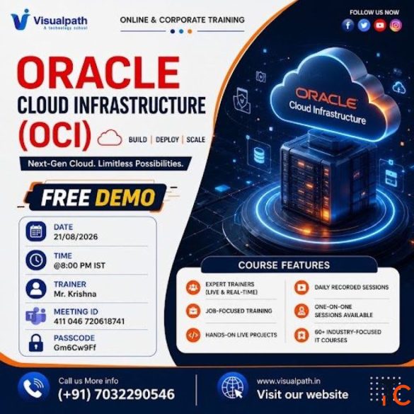Join Oracle Cloud Infrastructure Free Demo on August 21