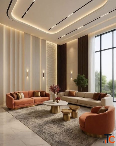 Best Living Room Designer in South Delhi for Custom Interiors