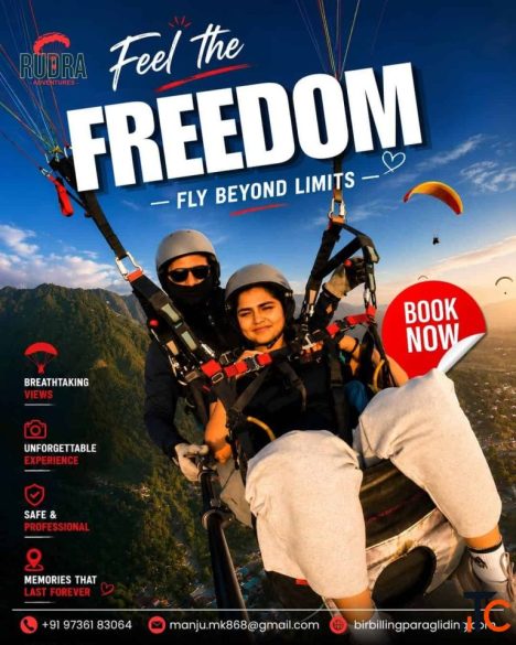 Paragliding in Bir Billing