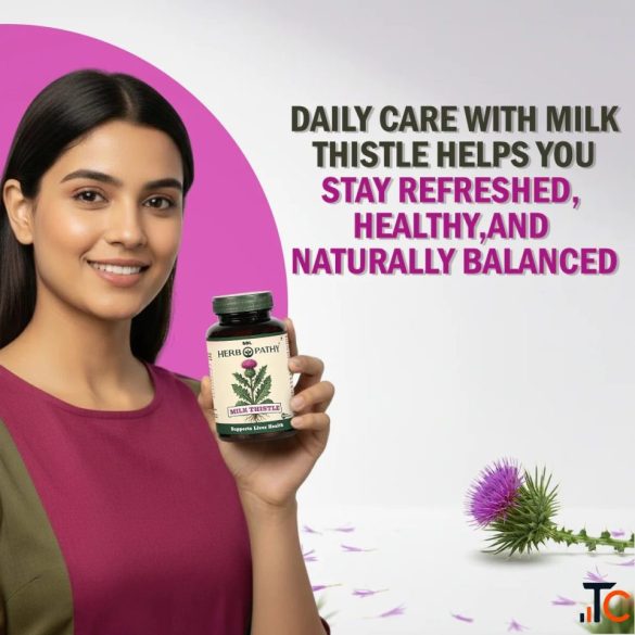 Buy Natural Milk Thistle Veg Capsules Online for Liver Wellness