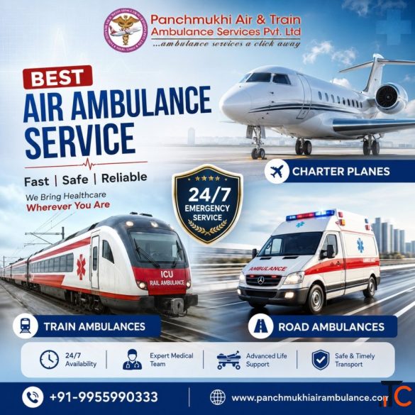 Panchmukhi Air Ambulance in Thiruvananthapuram is considered a one-stop relocation solution for pati