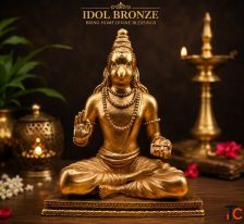 Suka Brahma Maharishi Bronze Idol - Idol Bronze