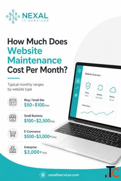 How Much Does Monthly Website Maintenance Cost In 2026