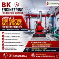 Professional Fire Fighting Services for Chennai