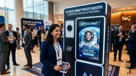 AI Face Swap Photo Booth Rental in India Bilimbe