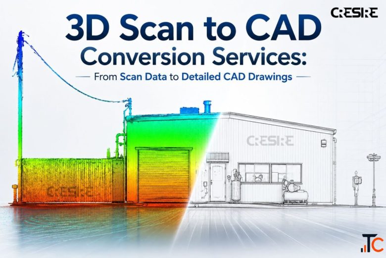3D Scan to CAD Conversion Services From Scan Data to Detailed CAD Drawings