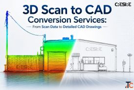 3D Scan to CAD Conversion Services From Scan Data to Detailed CAD Drawings