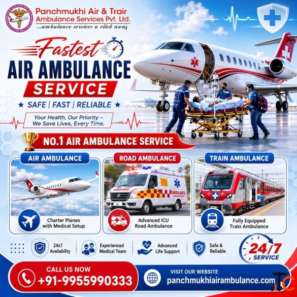 Panchmukhi Air Ambulance in Patna is considered a Premier Relocation Provider