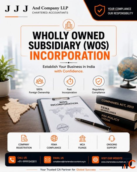 Wholly Owned Subsidiary India - Foreign Business Setup Cross-Border Transaction Support