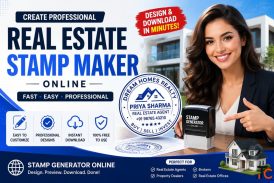 Real Estate Stamp Maker Online Stamp Generator Online