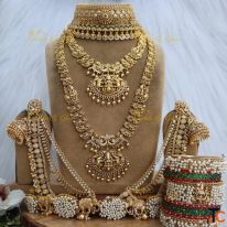 Regal Wedding Bridal Jewellery Set Sparkle and Glow