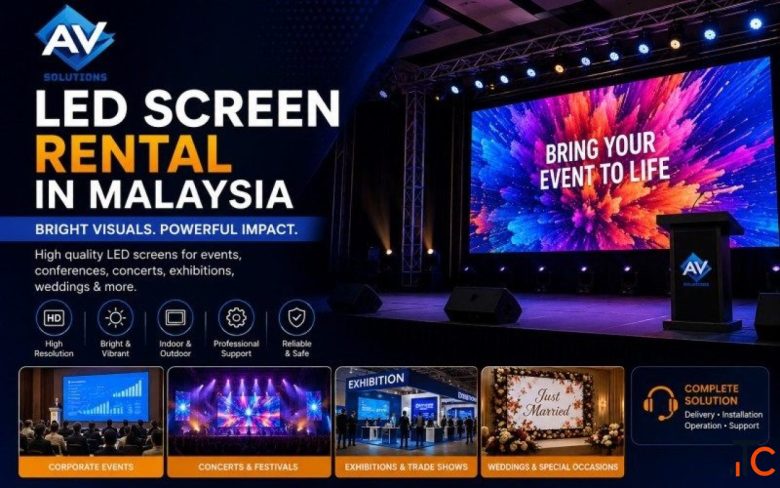 Premium LED Screen Rental in Malaysia for Events Concerts