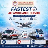 Panchmukhi Air Ambulance in Guwahati is Available to Serve You during Medical Emergencies