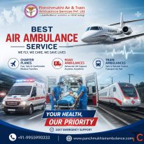 Panchmukhi Air Ambulance in Bangalore Provides Critical Care En Route