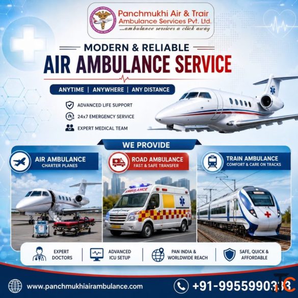 The Panchmukhi Air Ambulance in Thiruvananthapuram is considered a Lifesaver for its Safe Travel