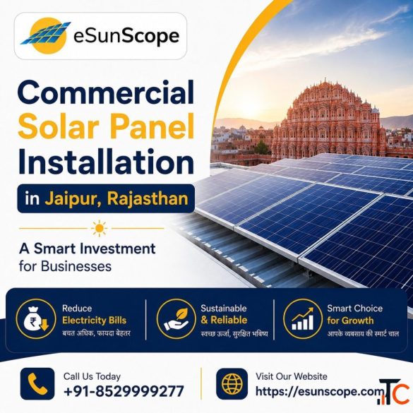 Commercial Solar Panel Installation in Jaipur Rajasthan