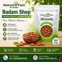 Badam Shop - Premium Quality Almonds Online Naturefam