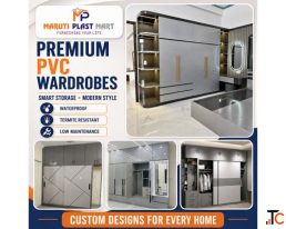 Custom PVC Wardrobes in Ahmedabad Maruti Plast