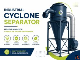Industrial Cyclone Separator for Efficient Dust Collection