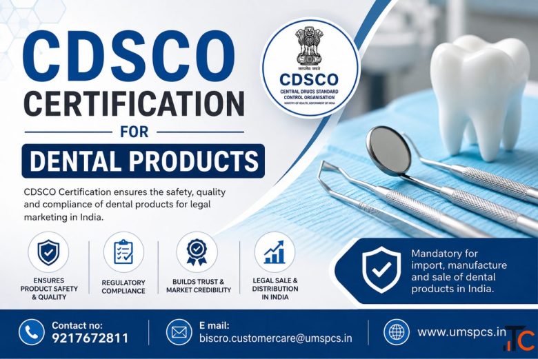 CDSCO Certification for Dental Products