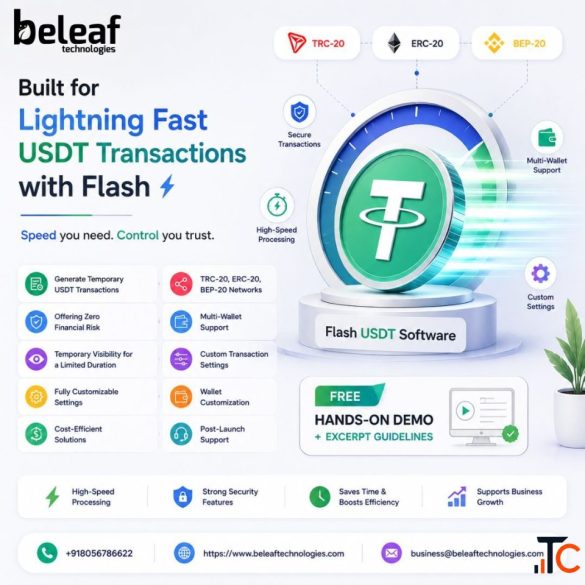 Built for Lightning Fast USDT Transactions with Flash