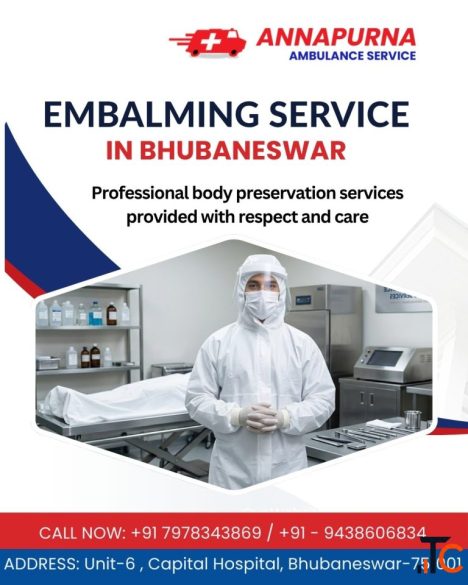 Reliable Embalming Service in Bhubaneswar