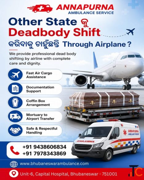 Dead Body Shifting by Airline