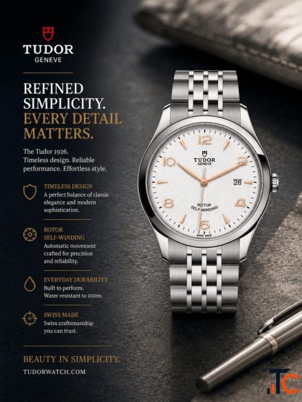 Tudor 1926 A Luxury Watch with Vintage Charm