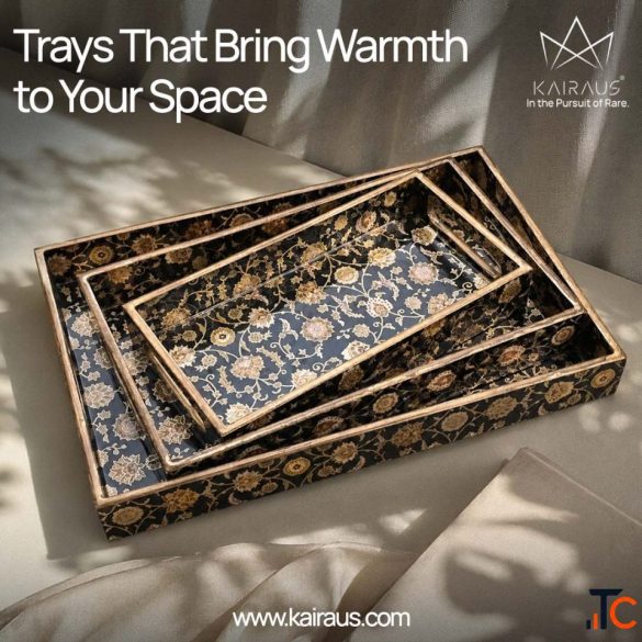 Wooden Trays That Bring Warmth to Serving Styling