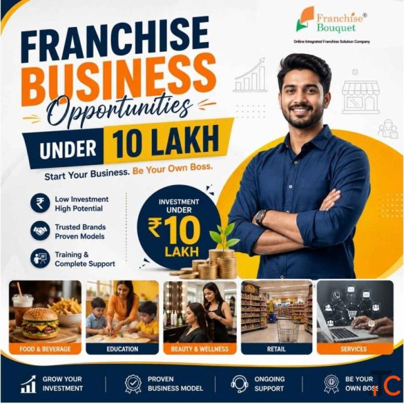 Franchise Business Opportunities Under 10 Lakh