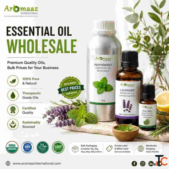 Premium Essential Oils for Wholesale and Bulk Business Supply