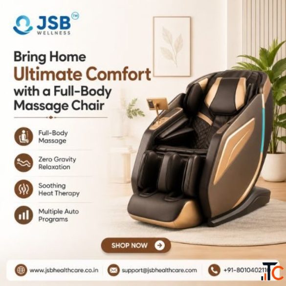 Massager Machine Chair for Relaxation Full-Body Massage at Home