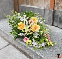 Vackra Begravning Blomsterarrangemang Stockholm Med Omtanke
