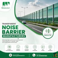 Transparent Noise Barrier Manufacturers for Clear Visibility