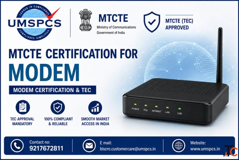 MTCTE Certification for Modem Modem Certification TEC