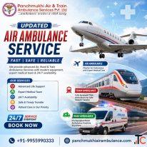 Panchmukhi Best Patient Shifting Air Ambulance in Varanasi- Medical Expertise during the Journey
