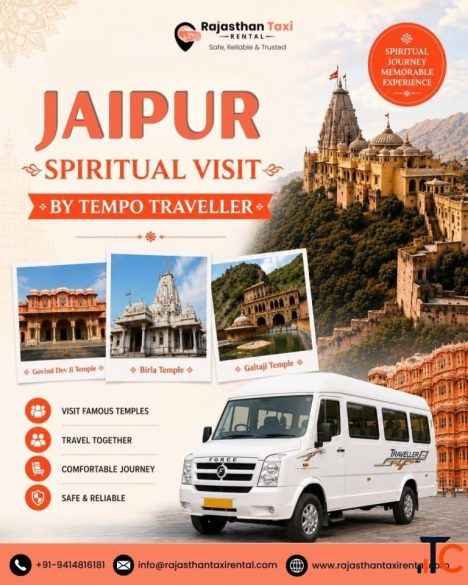 Tempo Traveller Rental Rajasthan Comfortable Group Travel Tours