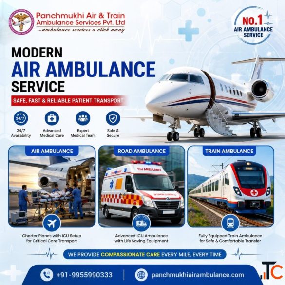 Panchmukhi Affordable Air Ambulance in Ernakulam- A Complete Long-Distance Solution