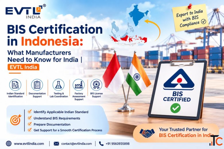 BIS Certification in Indonesia What Manufacturers Need to Know for India EVTL India
